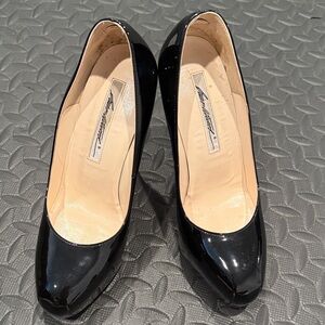 Elegant Black Patent Leather Pumps